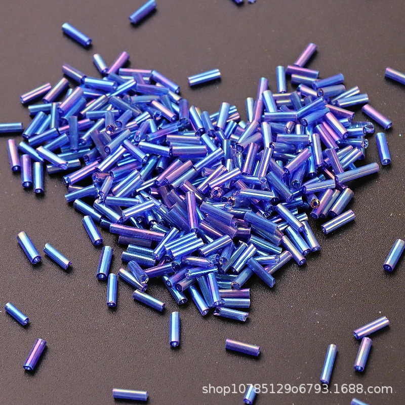 5g 2x6mm Bugles colorati perli - Embroidery Glass Beads recensione e prezzo