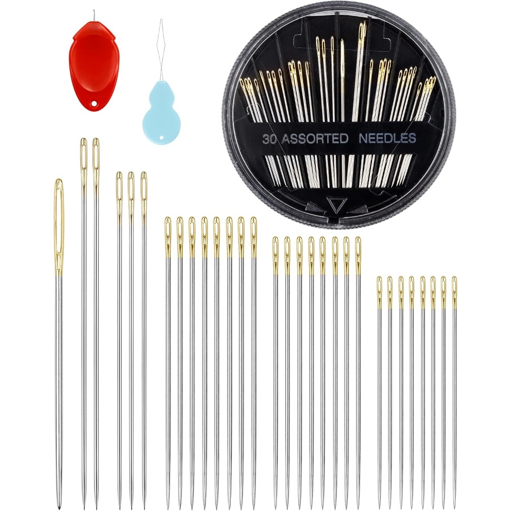 Set di 30 Aghi da Cucito in Ac - Embroidery And Quilting recensione e prezzo