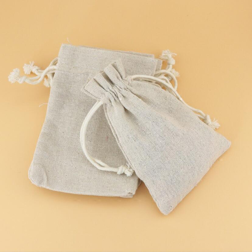 50 sacchetti di lino con couli - Linen Fabric Natural recensione e prezzo