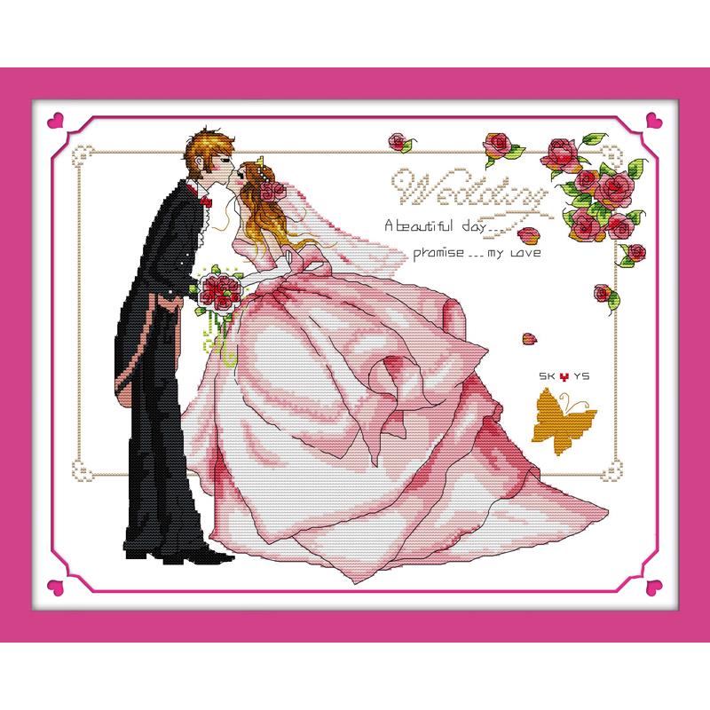 Serie di nozze di Conteggio di - Embroidery Tas recensione e prezzo