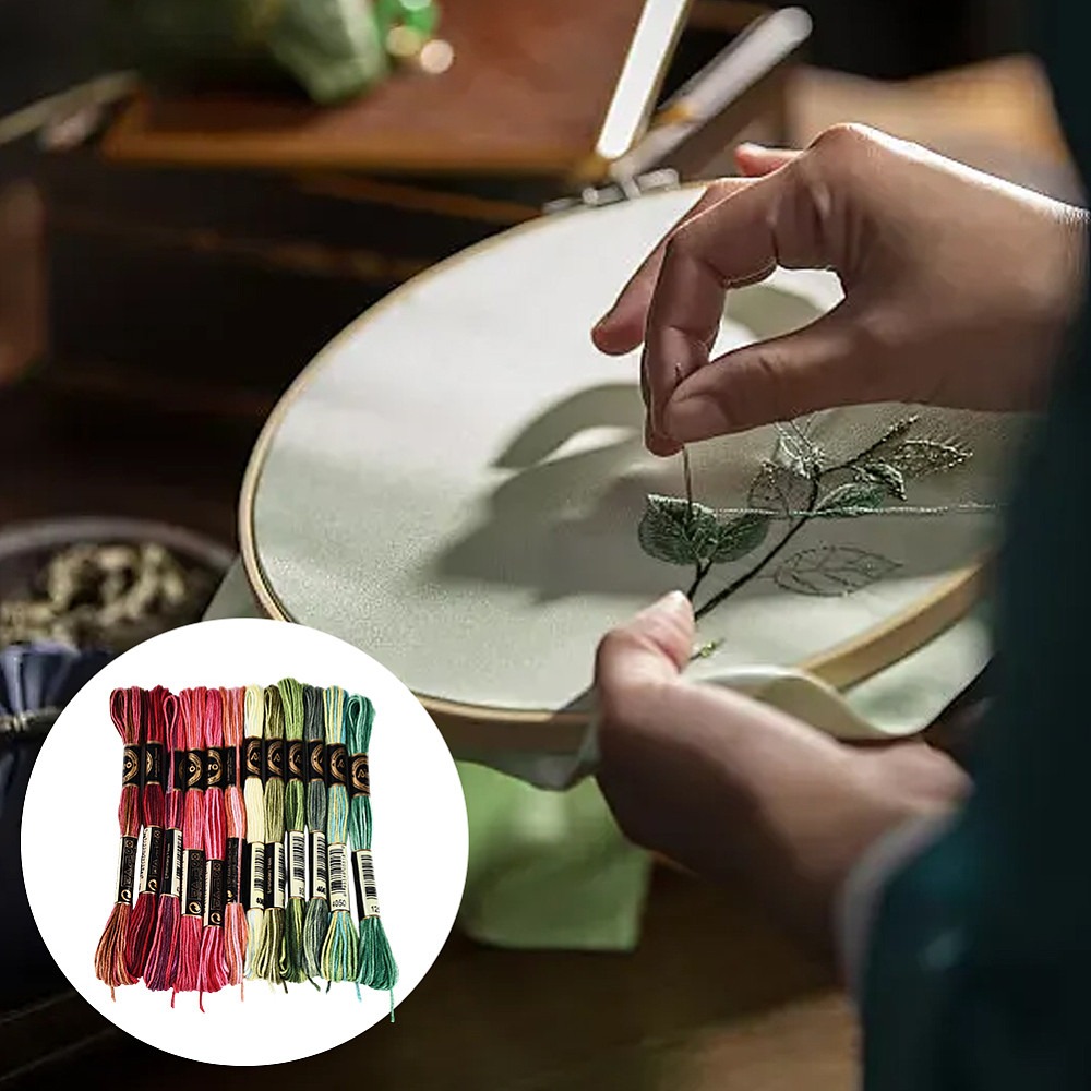 105 Iarde di Filo per Ricamo a - Embroidery Stitch recensione e prezzo