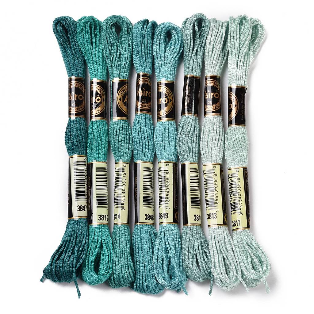 1 Set di 8 Gomitoli di Filo da - Embroidery Stitch recensione e prezzo