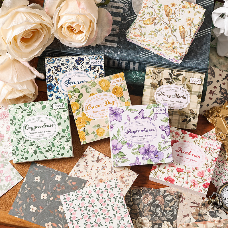 Mr. Paper 100 Pezzi di Carta D - Embroidery Writing recensione e prezzo