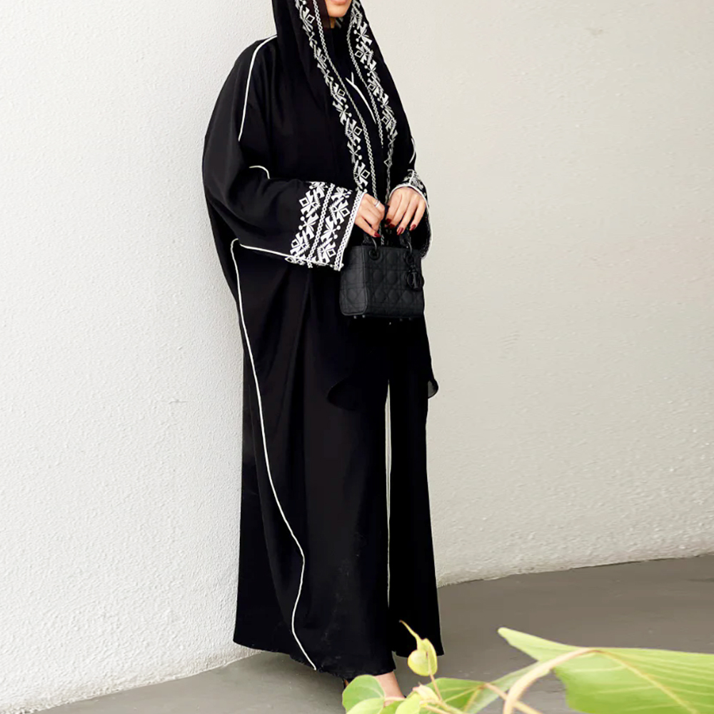 Moda classica ricamata Abaya H - Embroidery Arabic recensione e prezzo