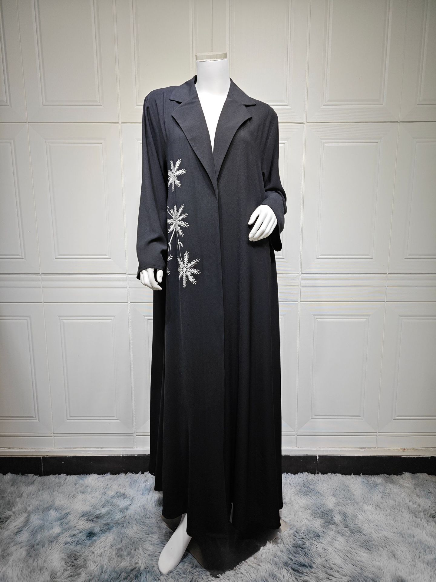 Nero Aperto Ricamo Kebaya Musu - Embroidery Kebaya recensione e prezzo